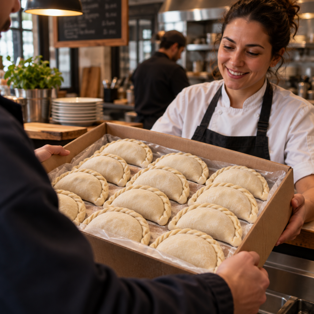Empanadas Congeladas para Bistrôs e Cafés no bairro Grajaú, em São Paulo - SP Empanadas Congeladas para Bistrôs e Cafés no bairro Grajaú, em São Paulo - SP